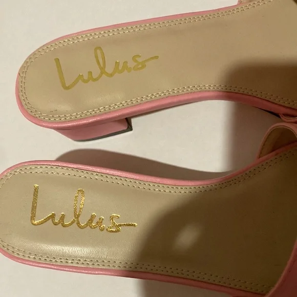 Lulus Mule Block Heel - Picture 4 of 9